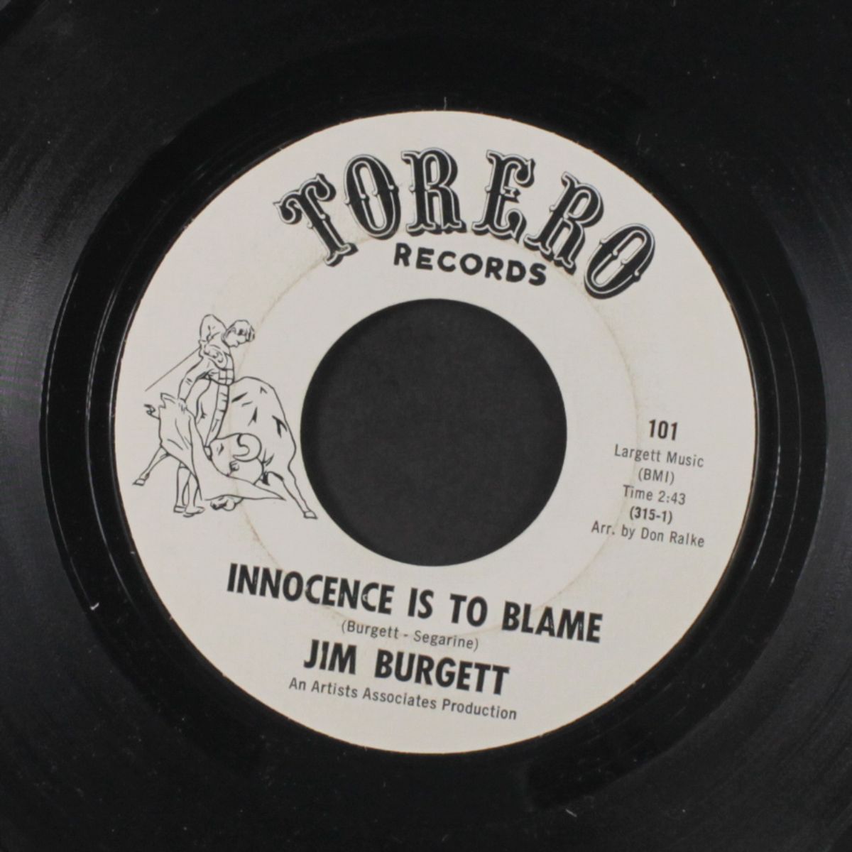 dreamy eyes / innocence is to blame by JIM BURGETT