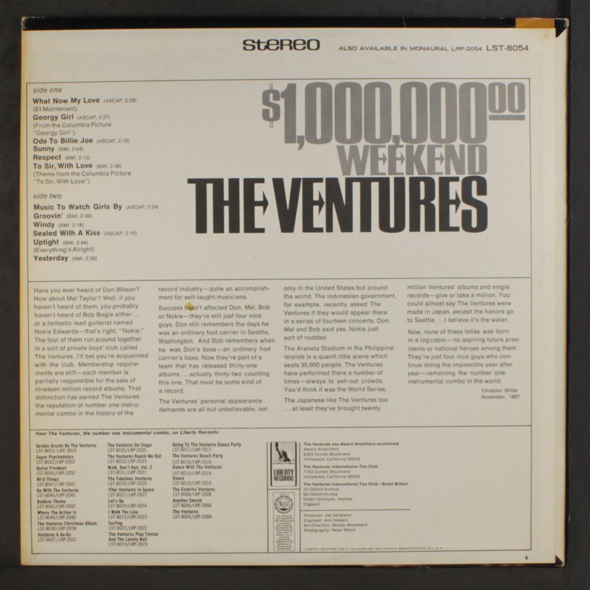 $1,000,000 weekend by VENTURES