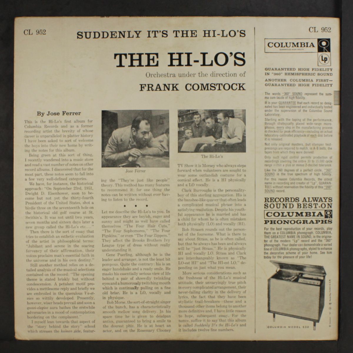 suddenly it's the by HI-LO'S
