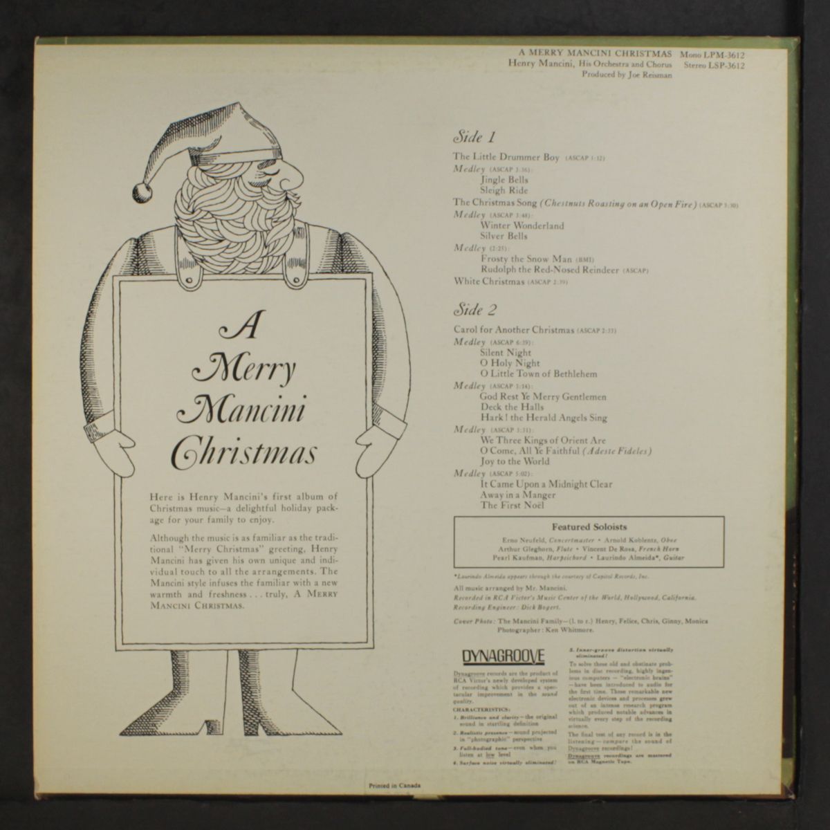 a merry mancini christmas by HENRY MANCINI
