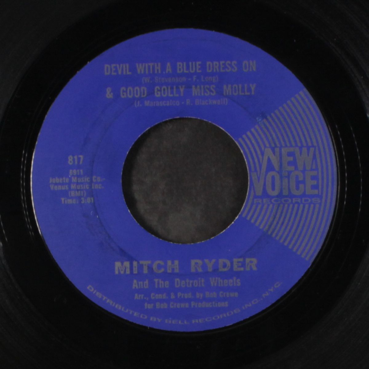 devil with a blue dress on & good golly miss molly / i had it made by MITCH RYDER & DETROIT WHEELS