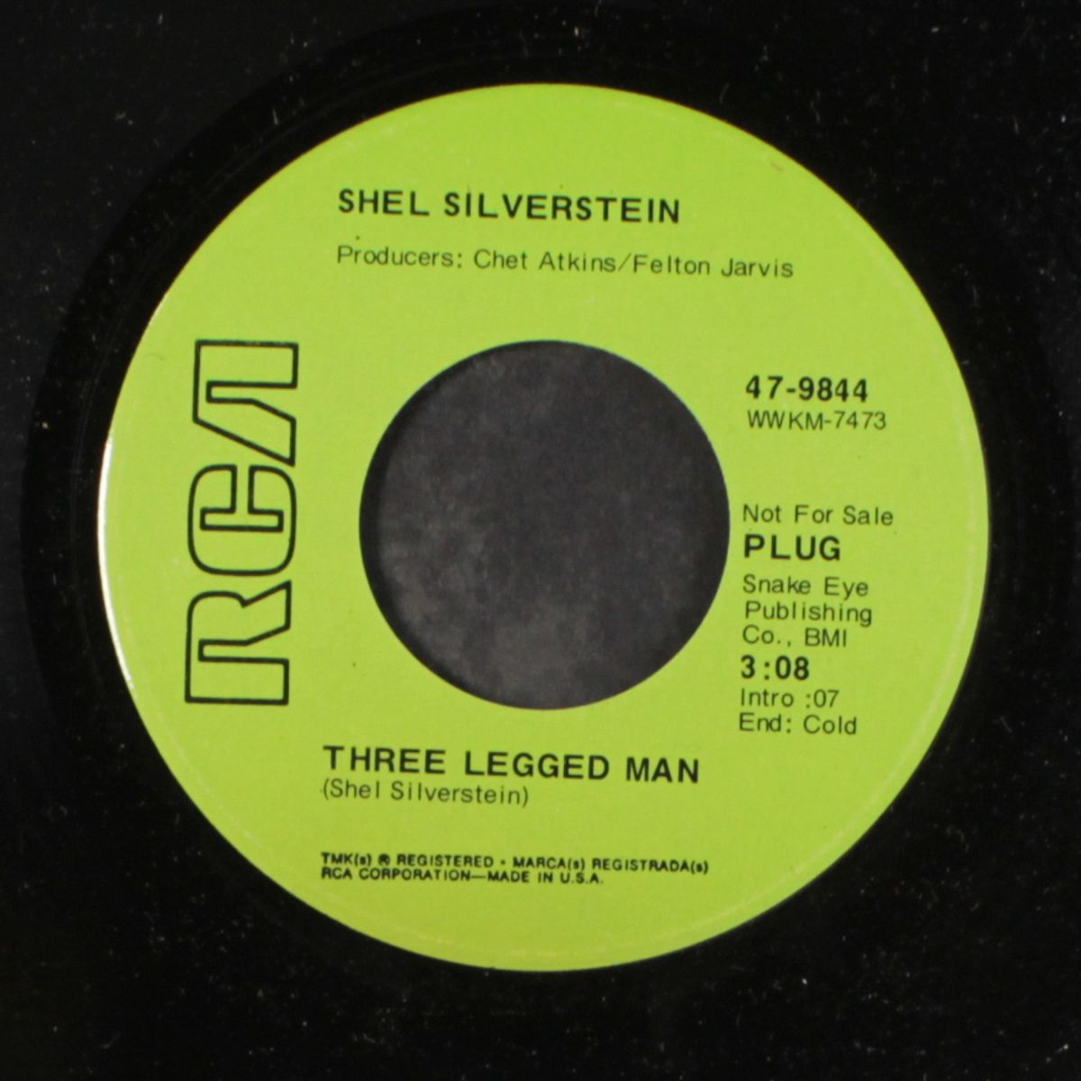 three legged man by ERNIE ASHWORTH