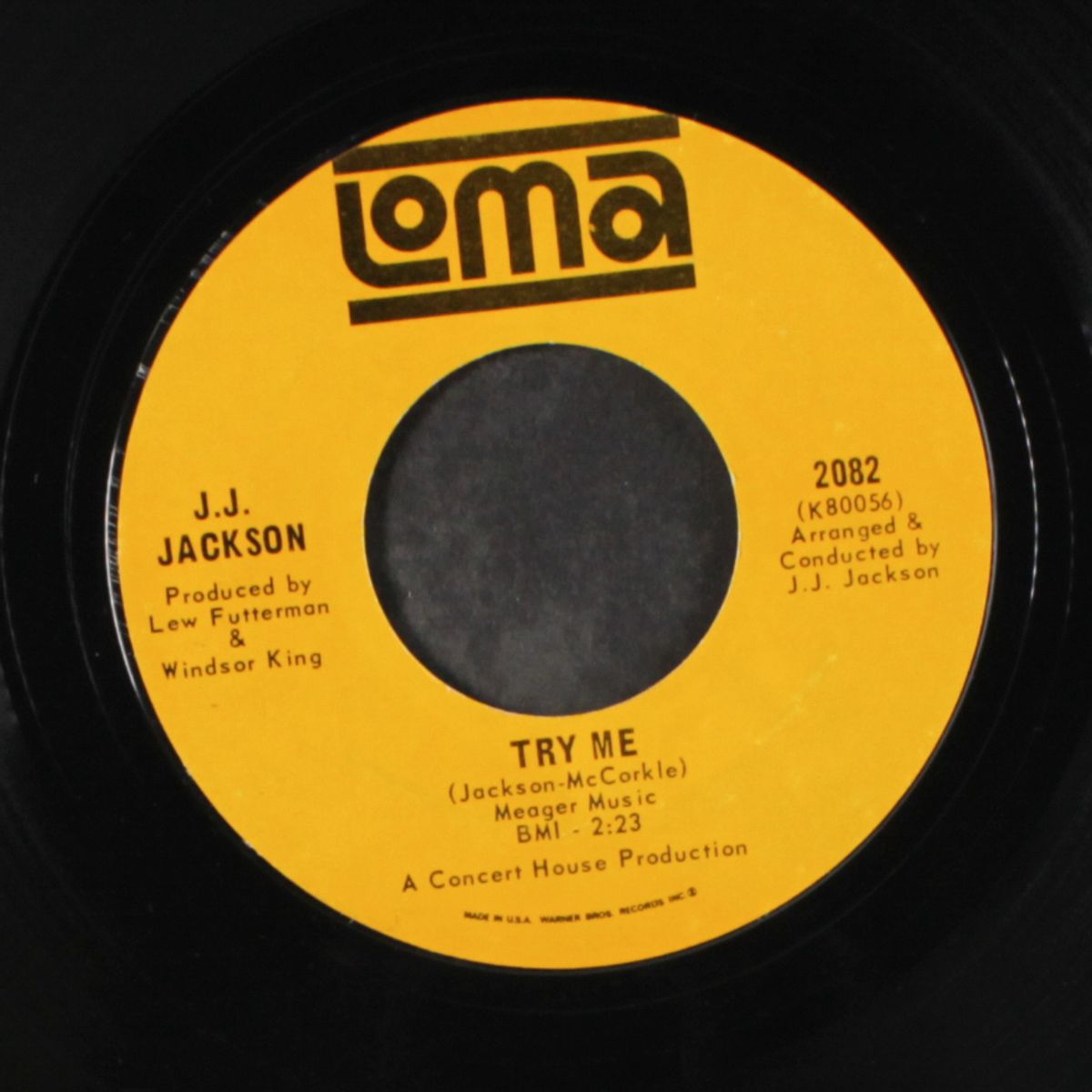 sho nuff / try me by J.J. JACKSON