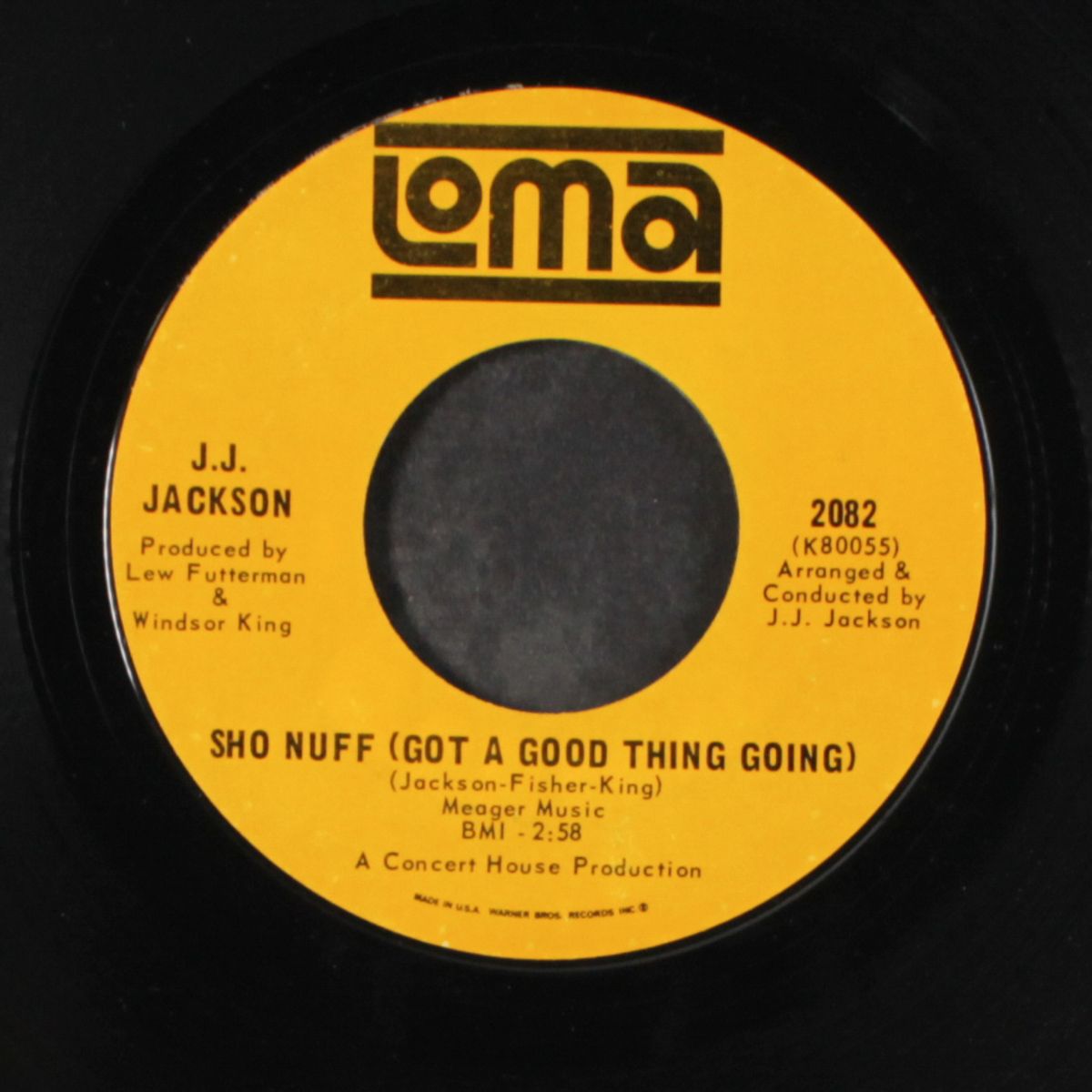 sho nuff / try me by J.J. JACKSON
