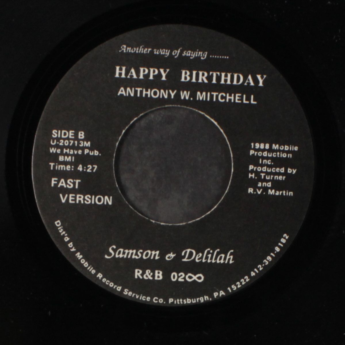 another way of saying happy birthday by SAMSON & DELILAH