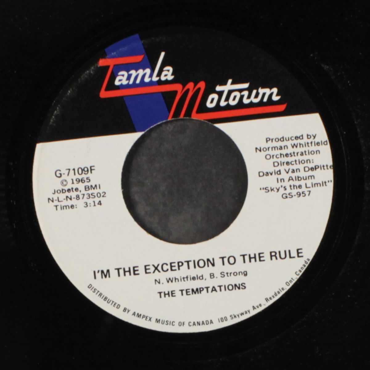 i'm the exception to the rule / it's summer by TEMPTATIONS