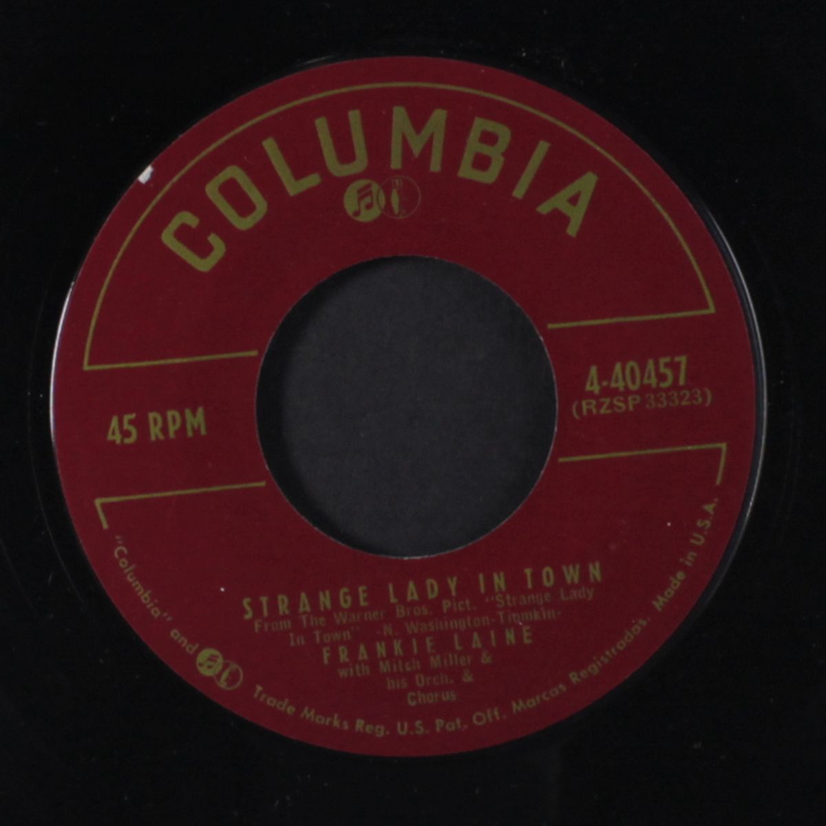 cool water / strange lady in town by FRANKIE LAINE