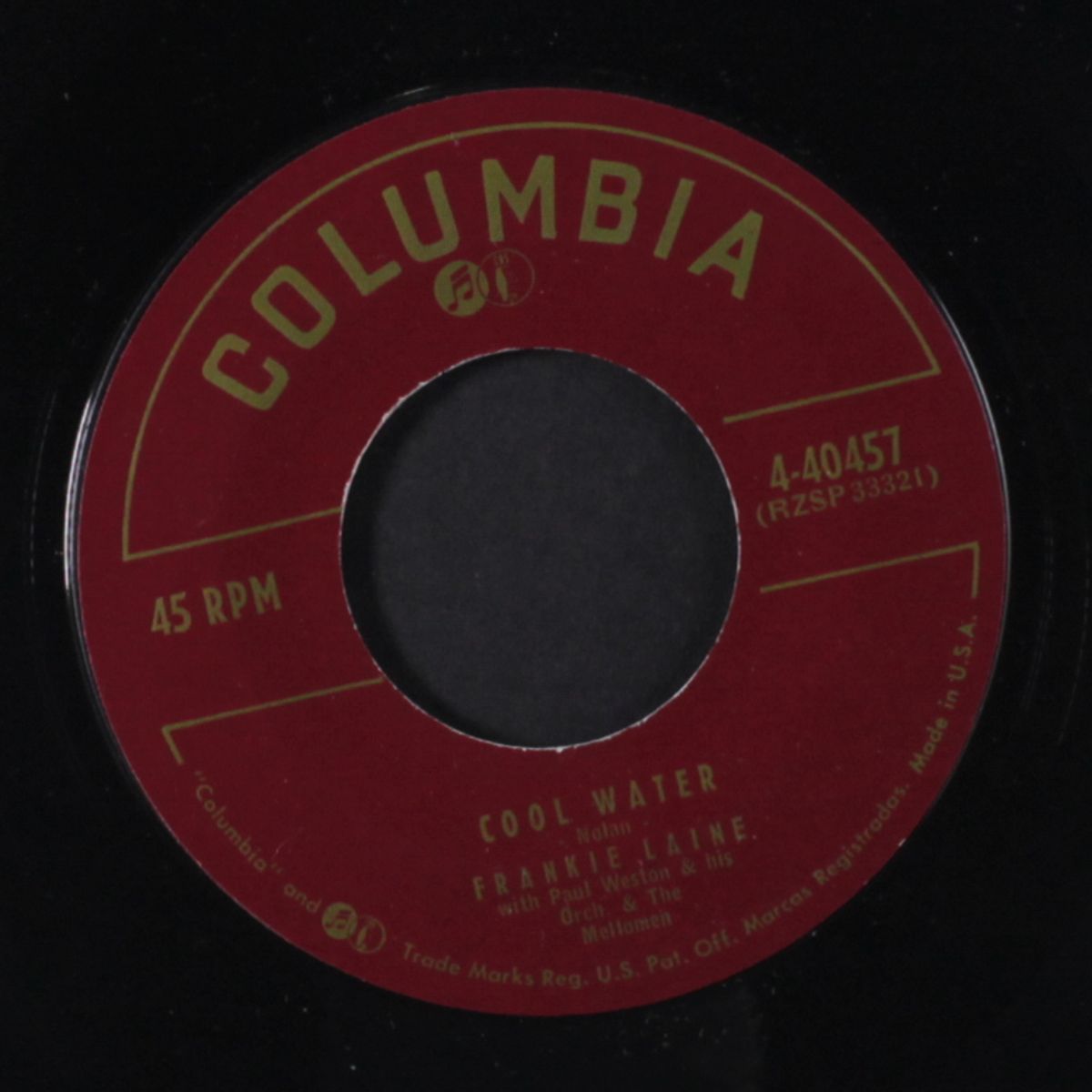 cool water / strange lady in town by FRANKIE LAINE