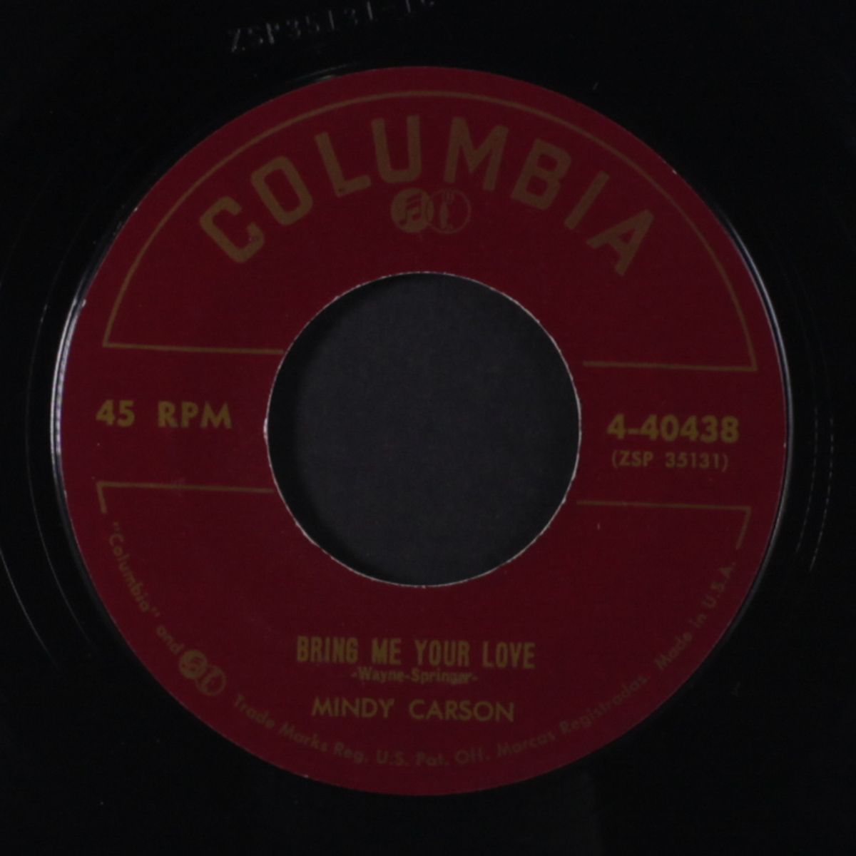 the fish / bring me your love by MINDY CARSON