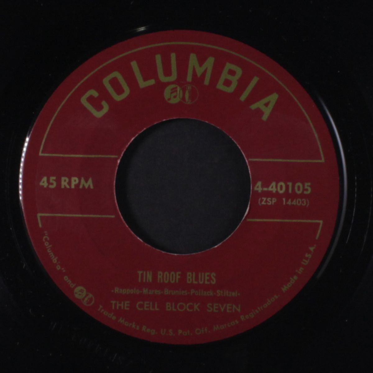 mama don't allow it / tin roof blues by CELL BLOCK SEVEN