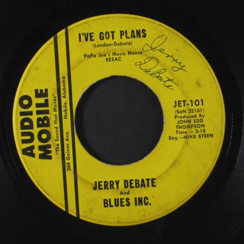 JERRY DEBATE & BLUES INC.