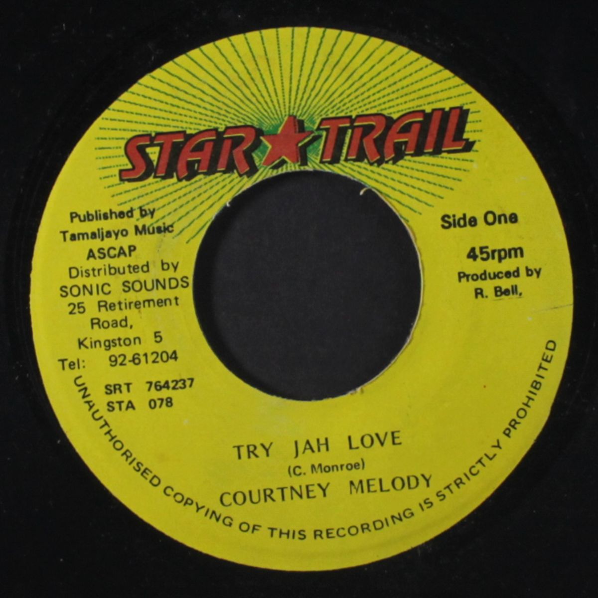 try jah love / searching version by COURTNEY MELODY