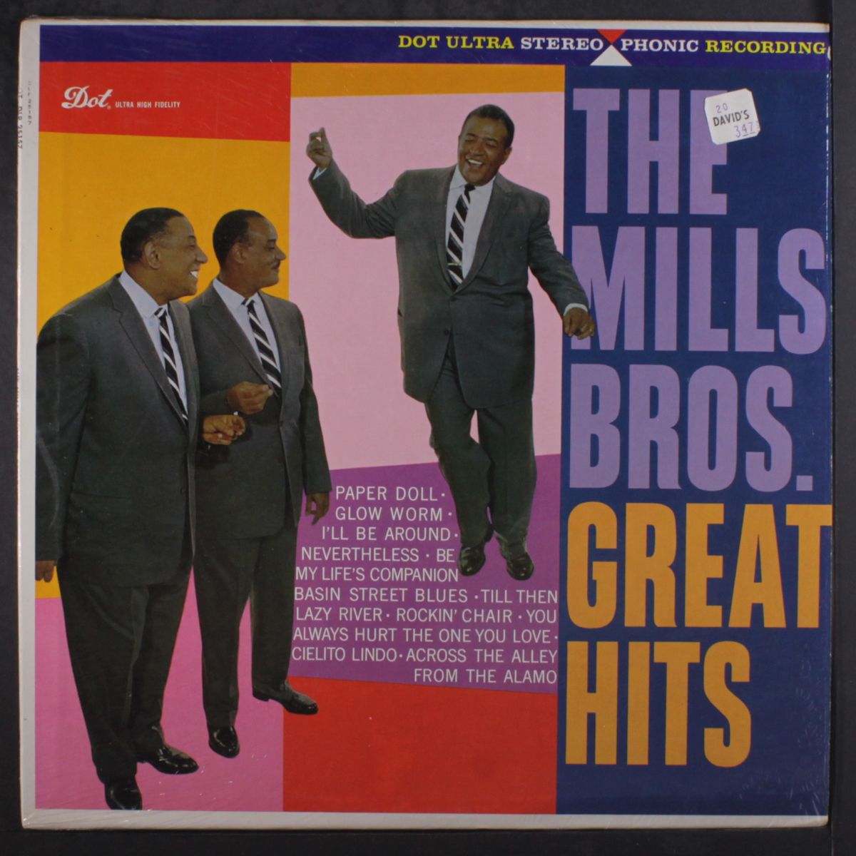 great hits by MILLS BROTHERS
