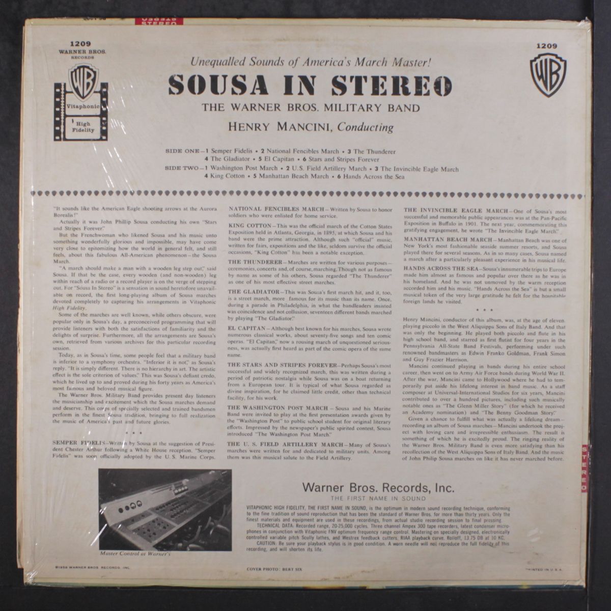 sousa in stereo by HENRY MANCINI