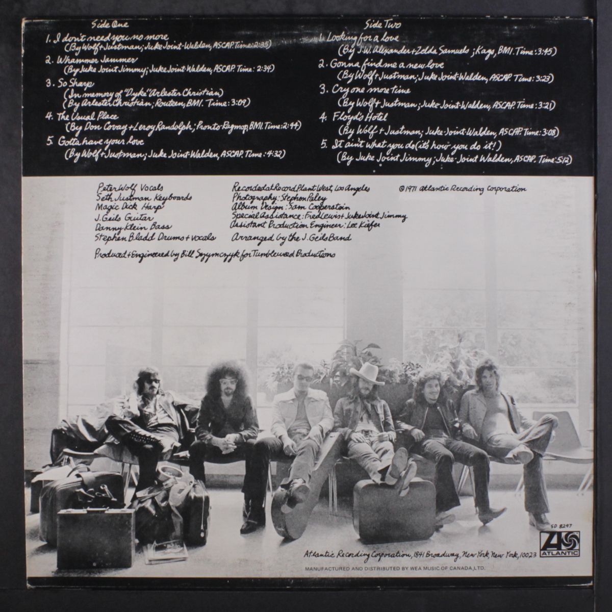 the morning after by J. GEILS BAND