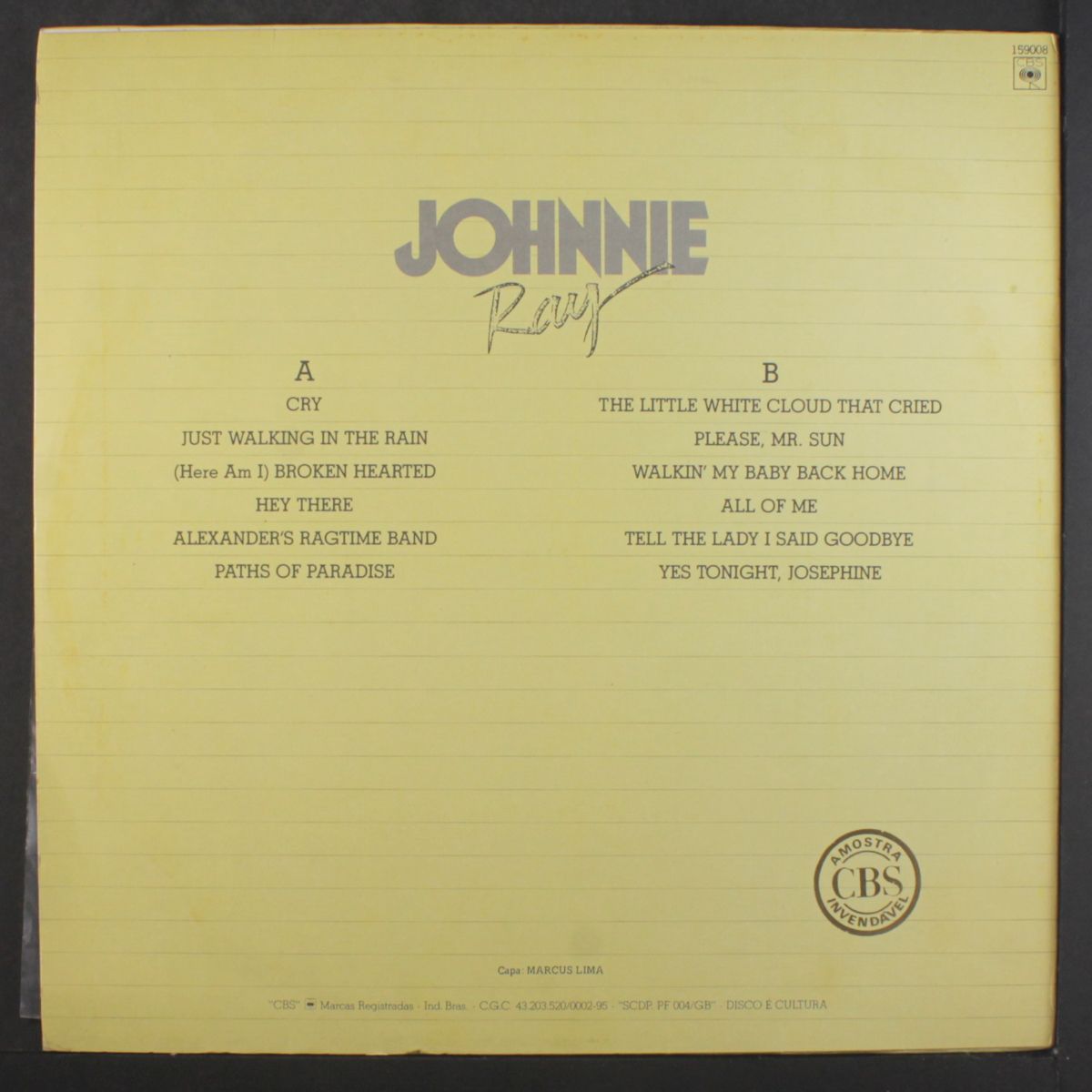 greatest hits by JOHNNIE RAY