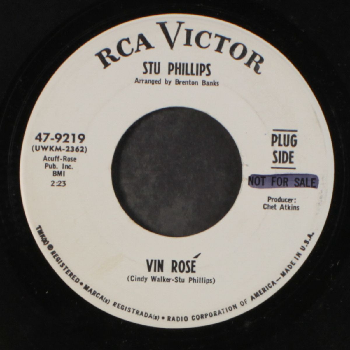 vin rose' / i wish i had never seen sunshine by STU PHILLIPS