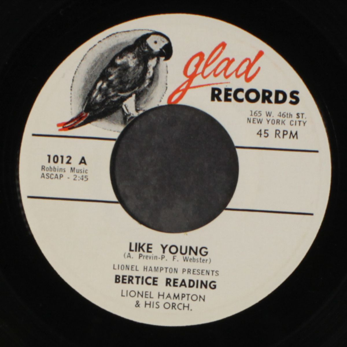 st. louis blues / like young by BERTRICE READING