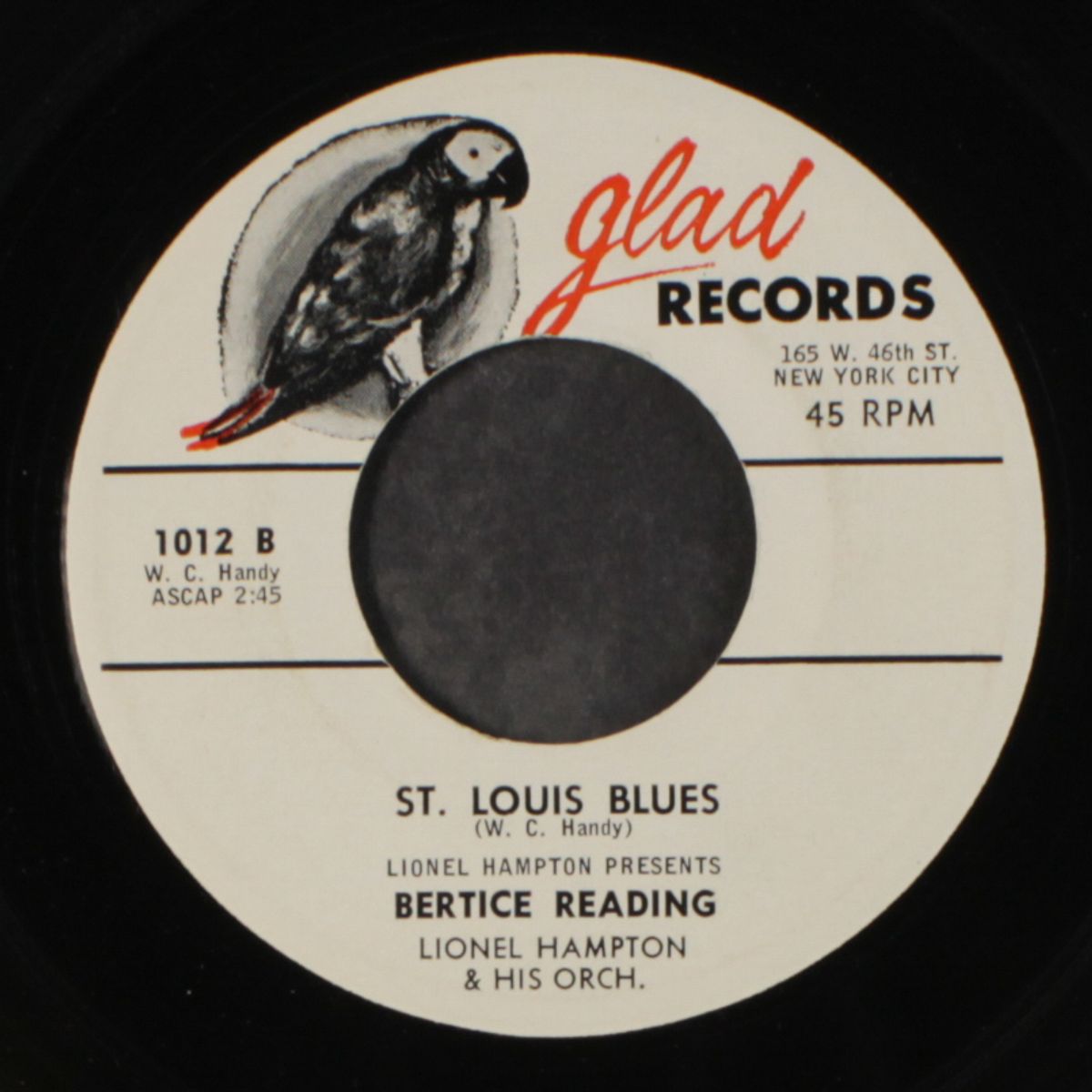 st. louis blues / like young by BERTRICE READING
