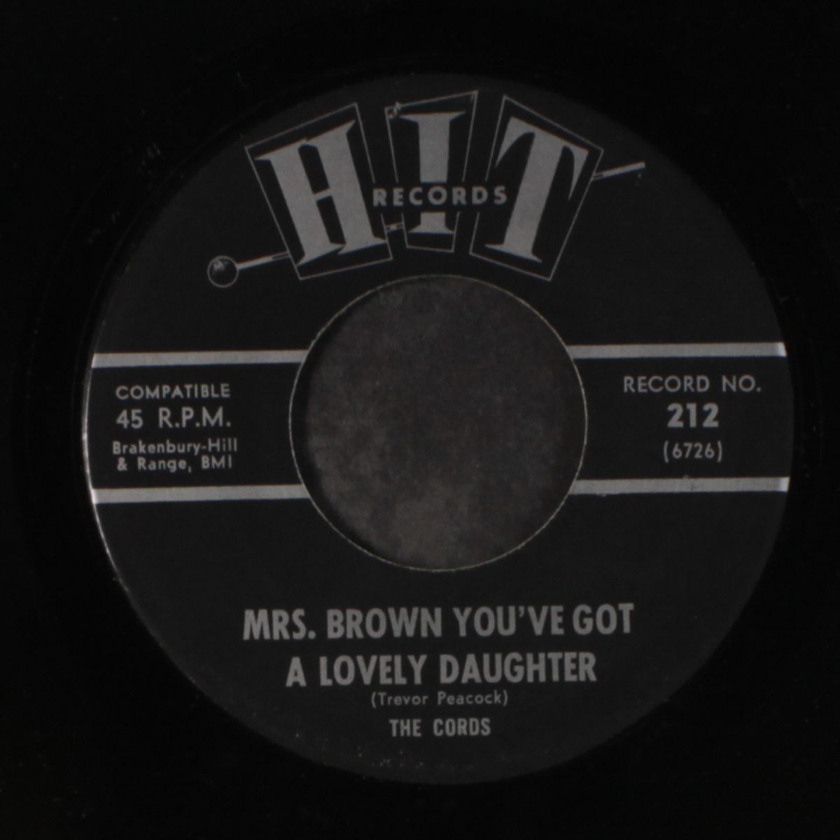 mrs. brown you've got a lovely daughter / where were you by CORDS