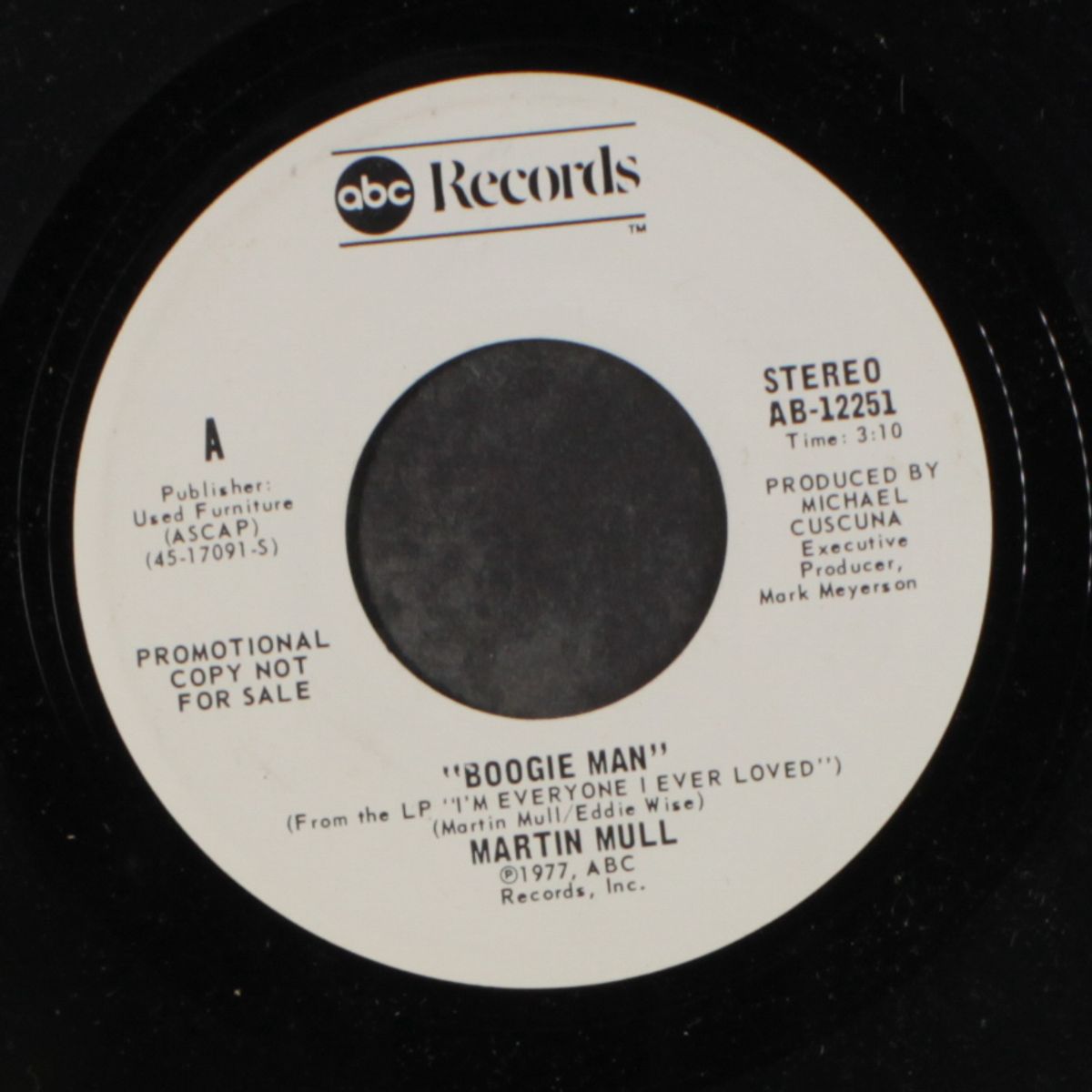 boogie man / same by MARTIN MULL