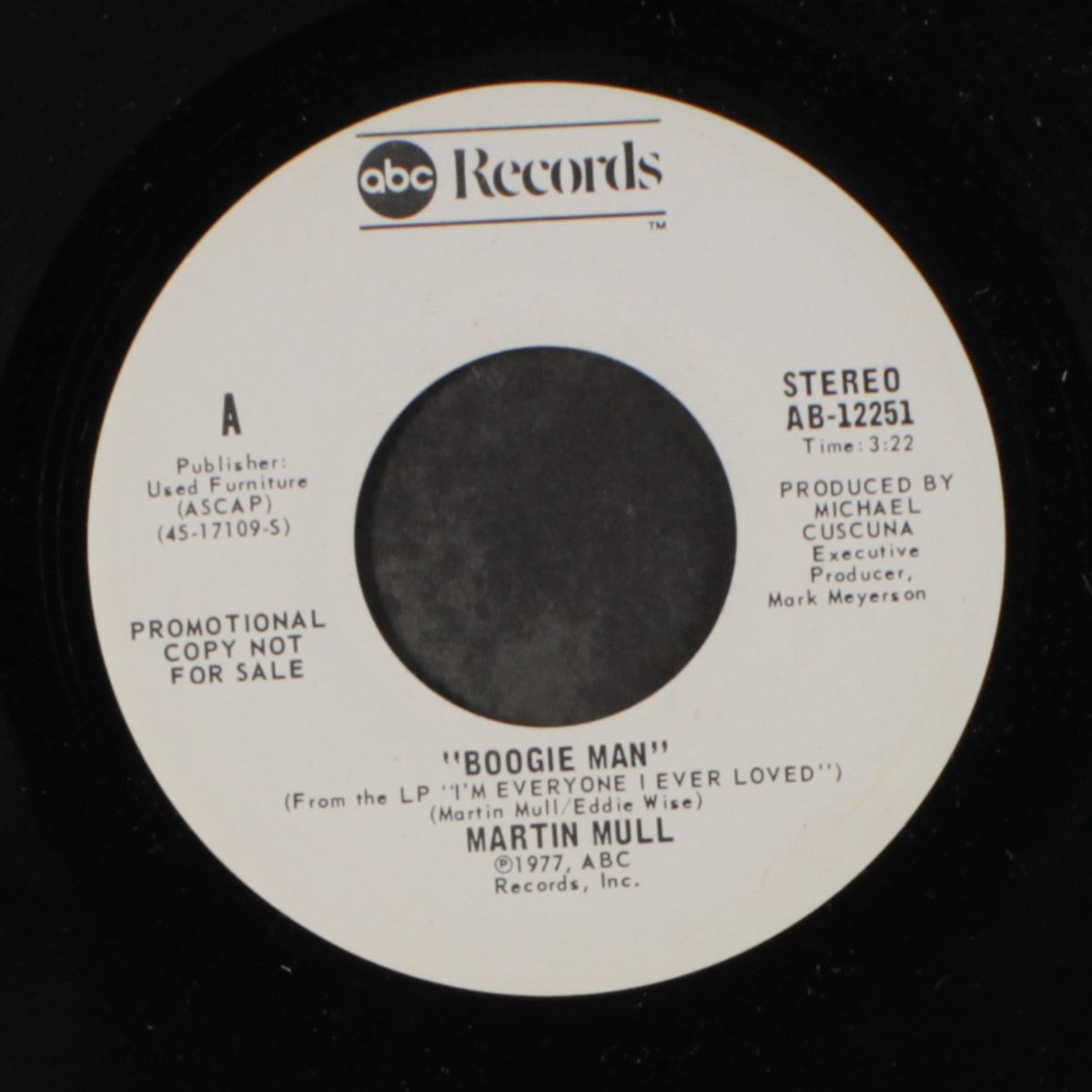 boogie man / same by MARTIN MULL