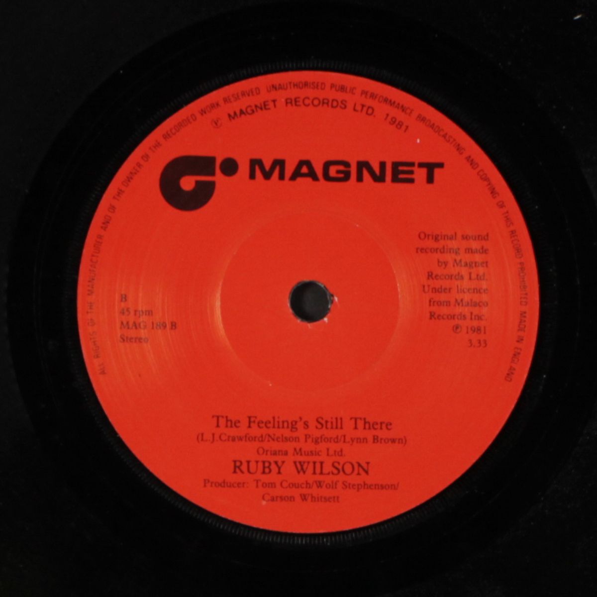 bluer than blue / the feeling's still there by RUBY WILSON