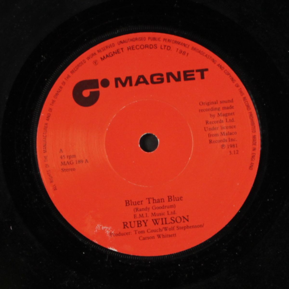bluer than blue / the feeling's still there by RUBY WILSON