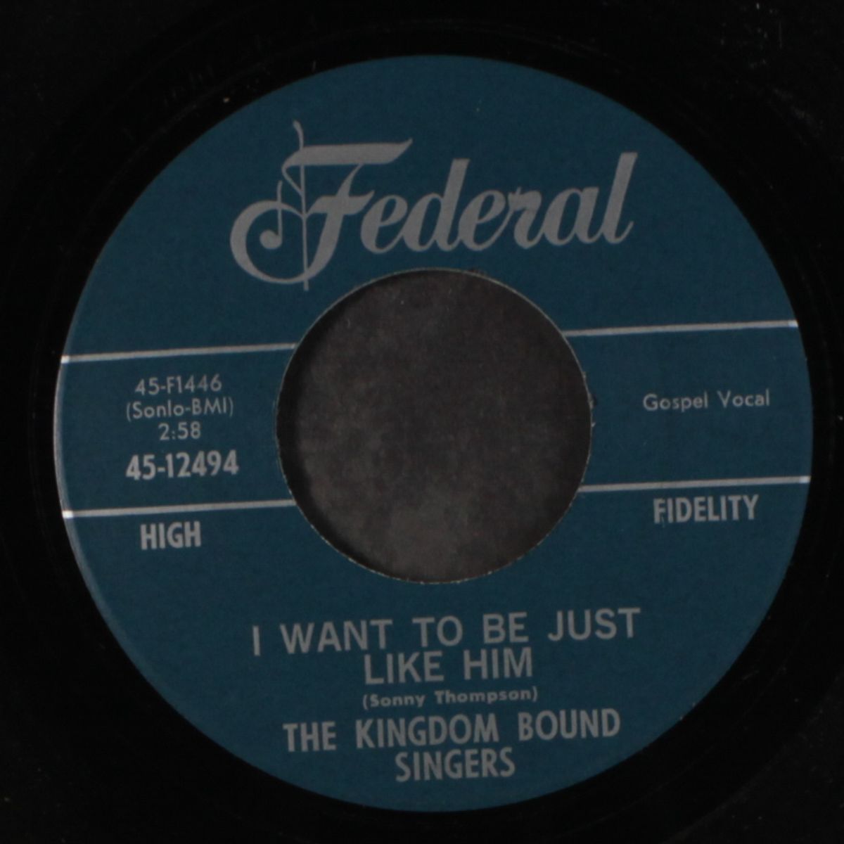 wonder what the lord will say / i want to be just like him by KINGDOM BOUND SINGERS