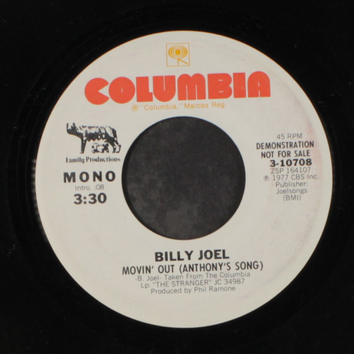 movin' out / mono by BILLY JOEL