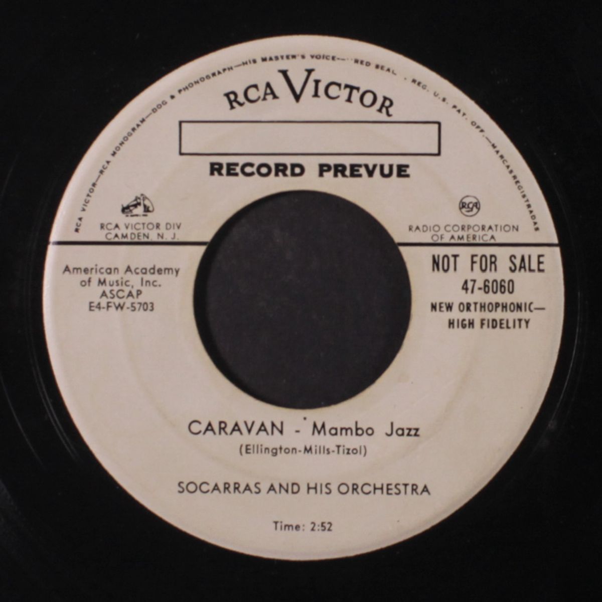 caravan / exactly like you, mambo jazz by SOCARRAS