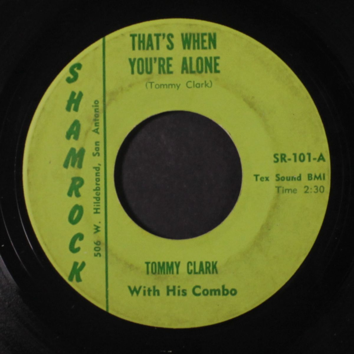 that's when you're alone / i want to love you by TOMMY CLARK
