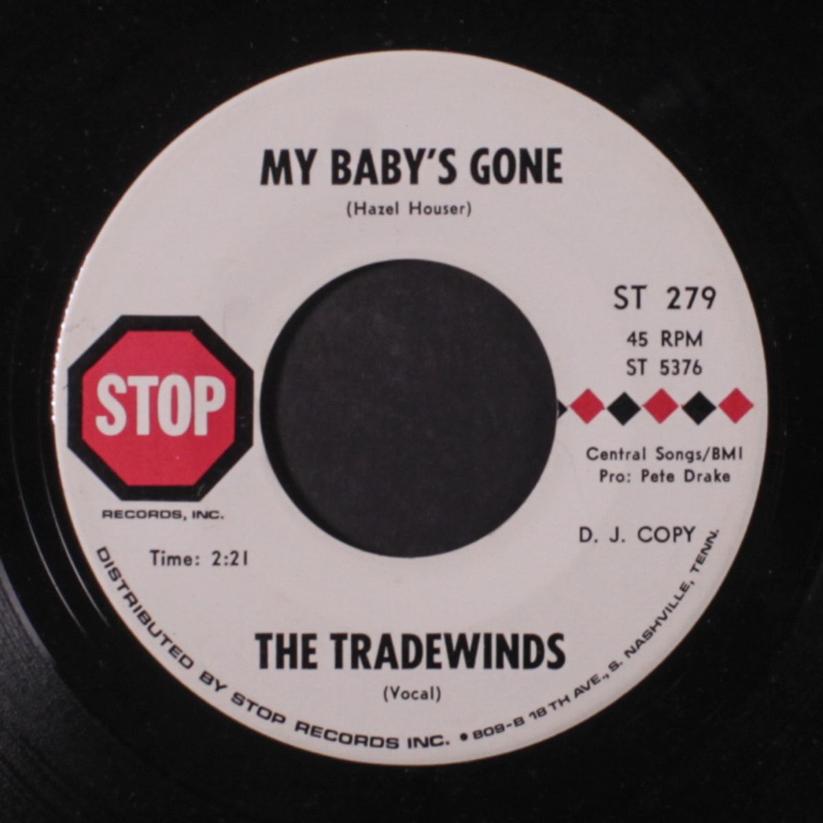 my baby's gone / so what by TRADEWINDS