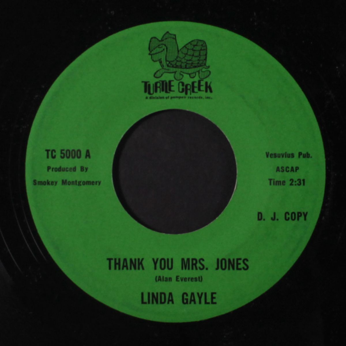 thank you mrs. jones / the one that stands by me by LINDA GAYLE