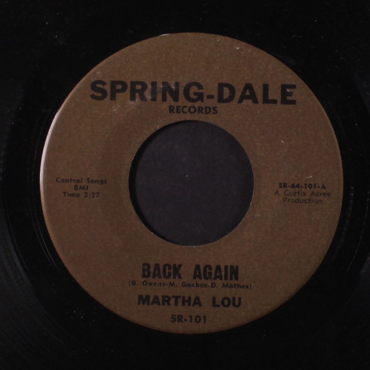 dream land / back again by MARTHA LOU