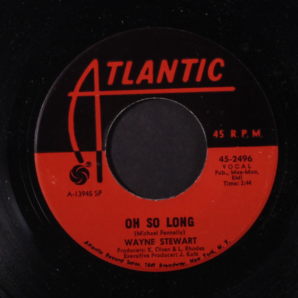if you could be him instead / oh so long by WAYNE STEWART