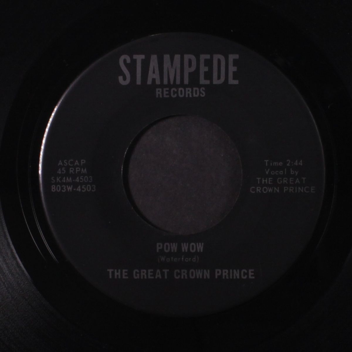 pow wow / young and wild by GREAT CROWN PRINCE