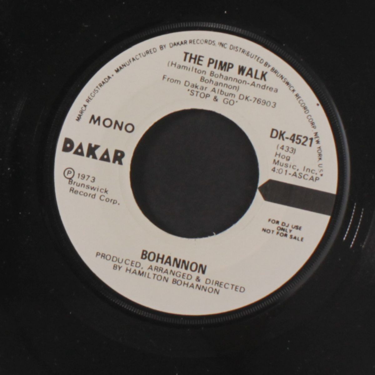 the pimp walk / mono by BOHANNON