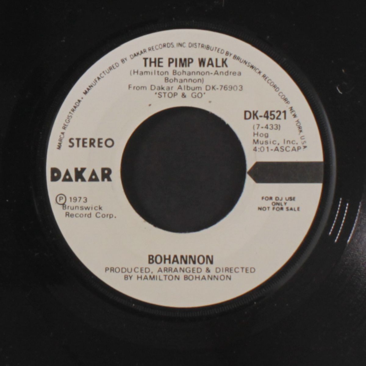 the pimp walk / mono by BOHANNON