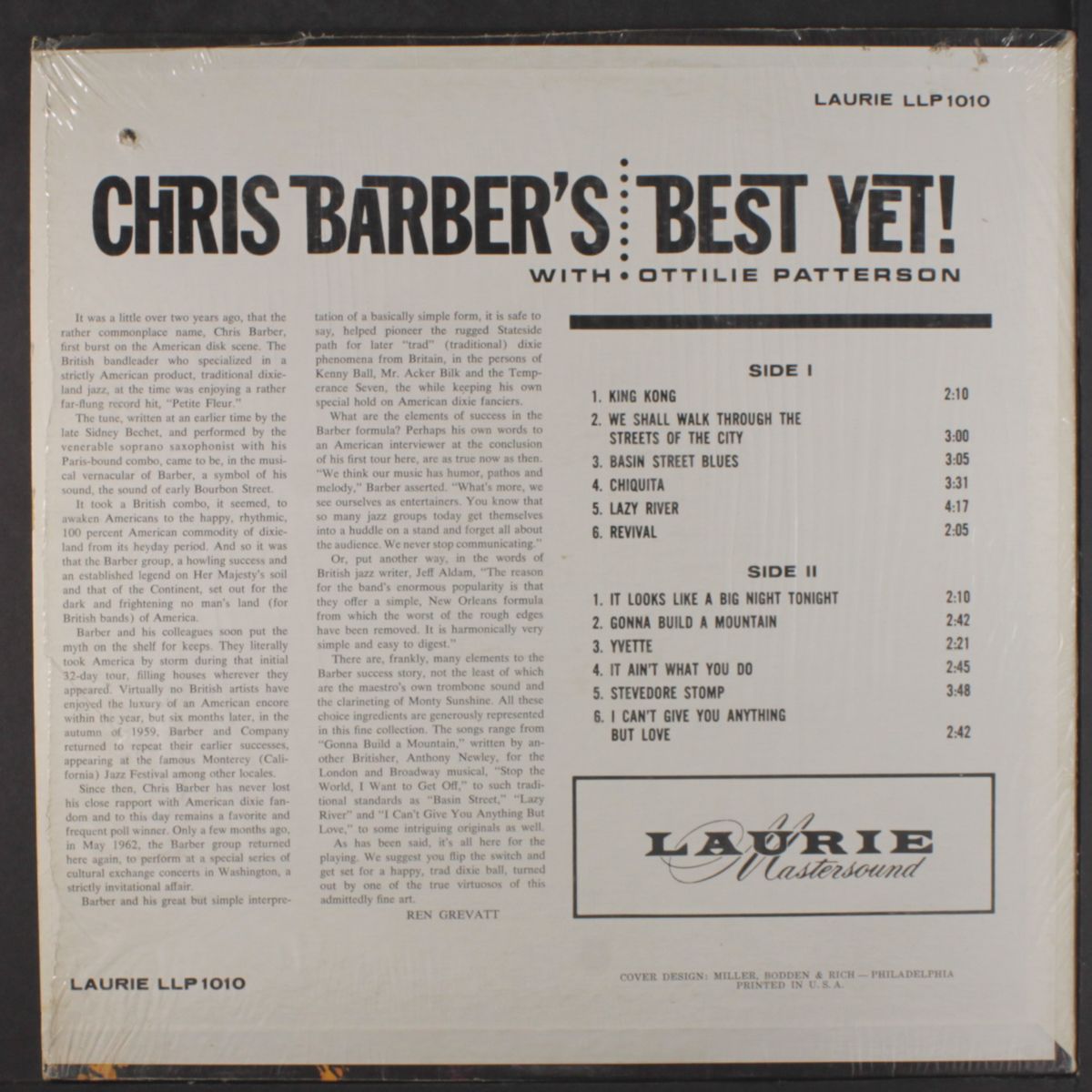best yet by CHRIS BARBER
