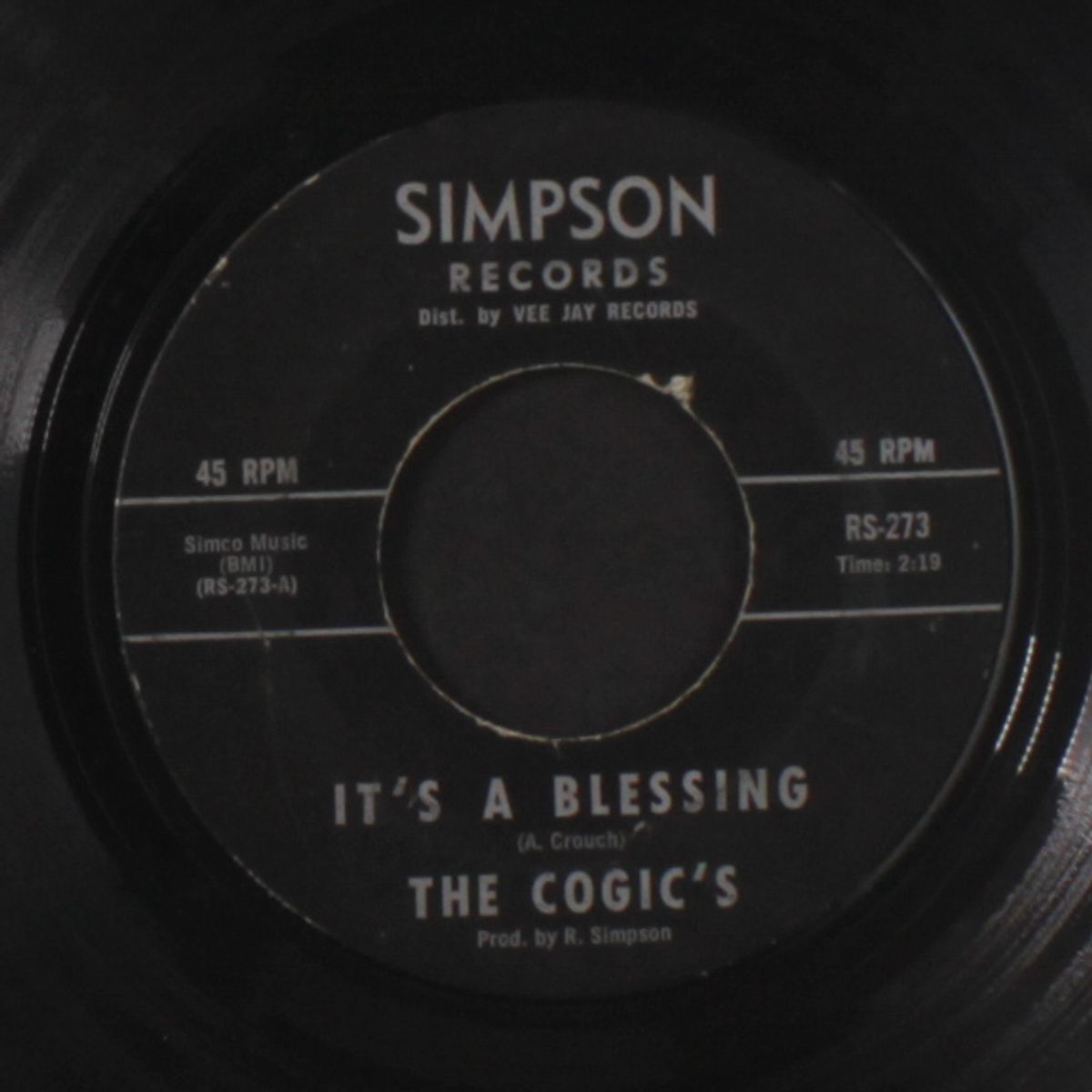 it's a blessing / since i found him by COGIC'S