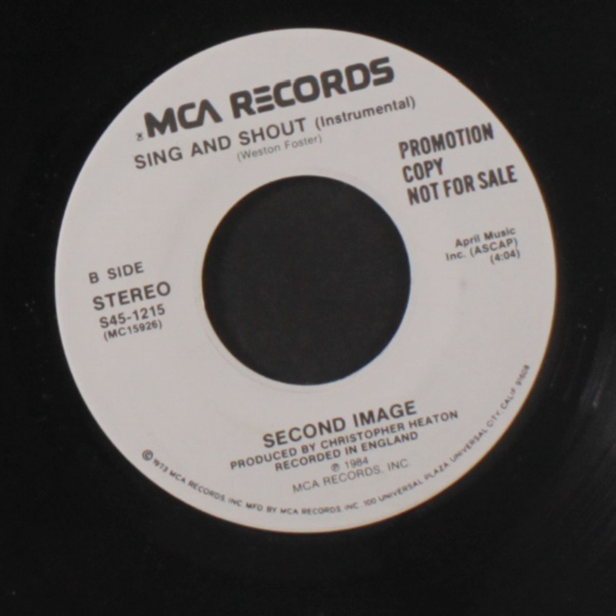 sing and shout / instro by SECOND IMAGE