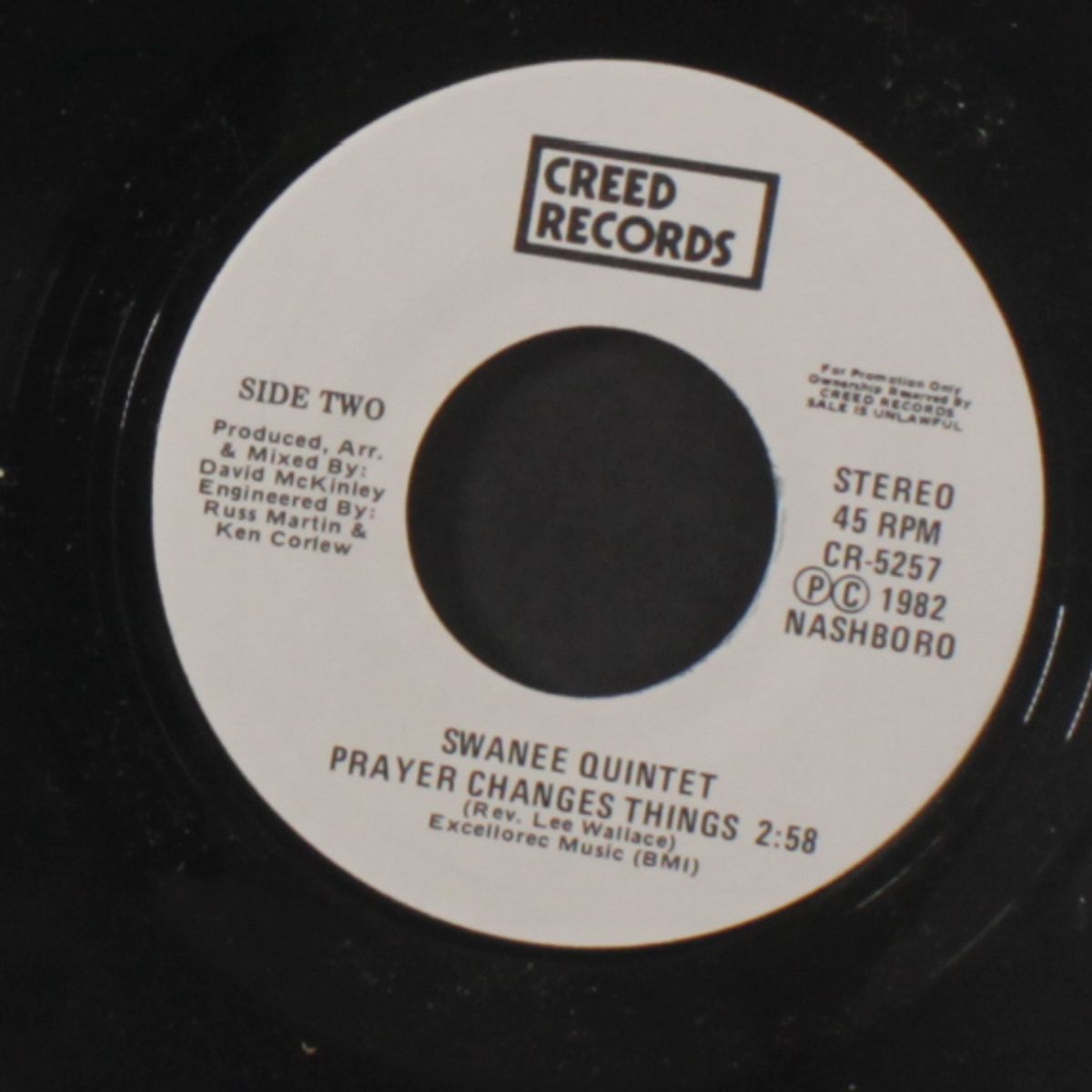 some sweet day / prayer changes everything by SWANEE QUINTET