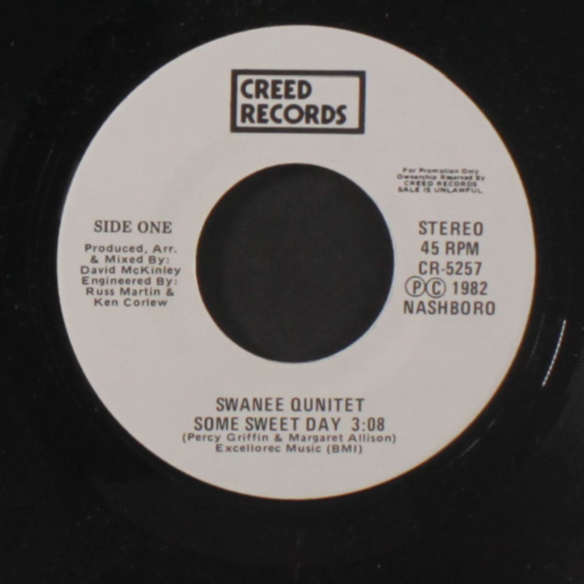 some sweet day / prayer changes everything by SWANEE QUINTET
