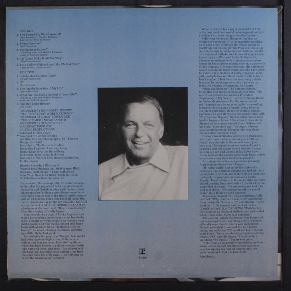 some nice things i've missed by FRANK SINATRA