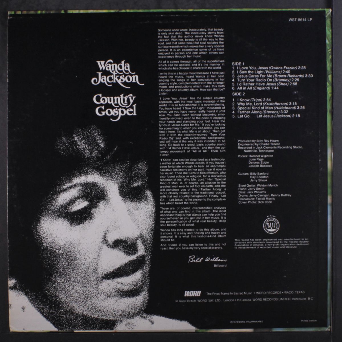 country gospel by WANDA JACKSON