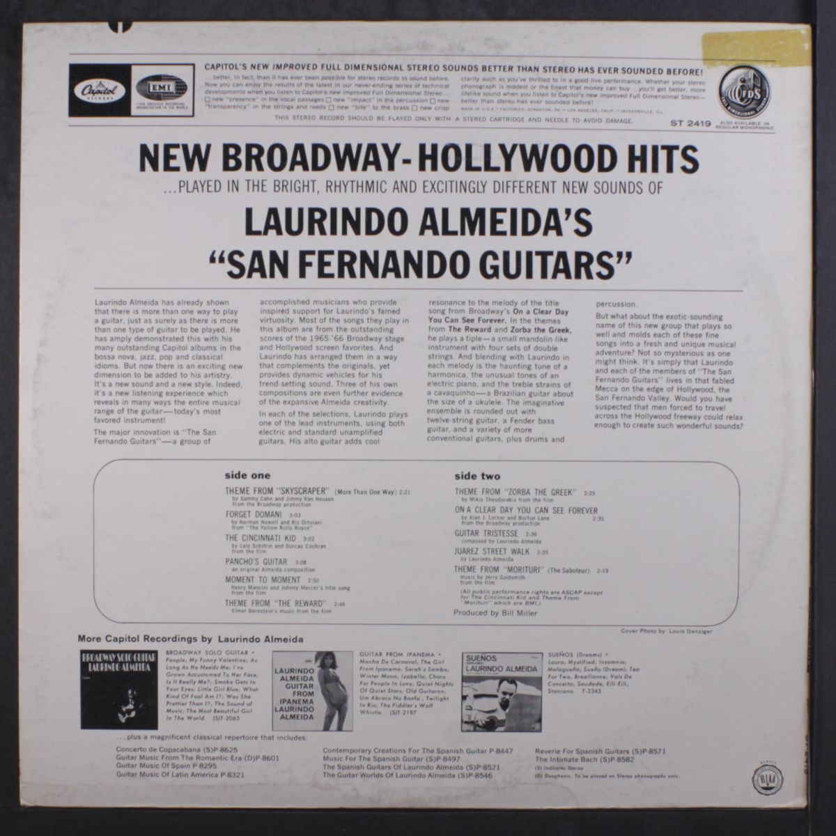 new broadway - hollywood hits by LAURINDO ALMEIDA