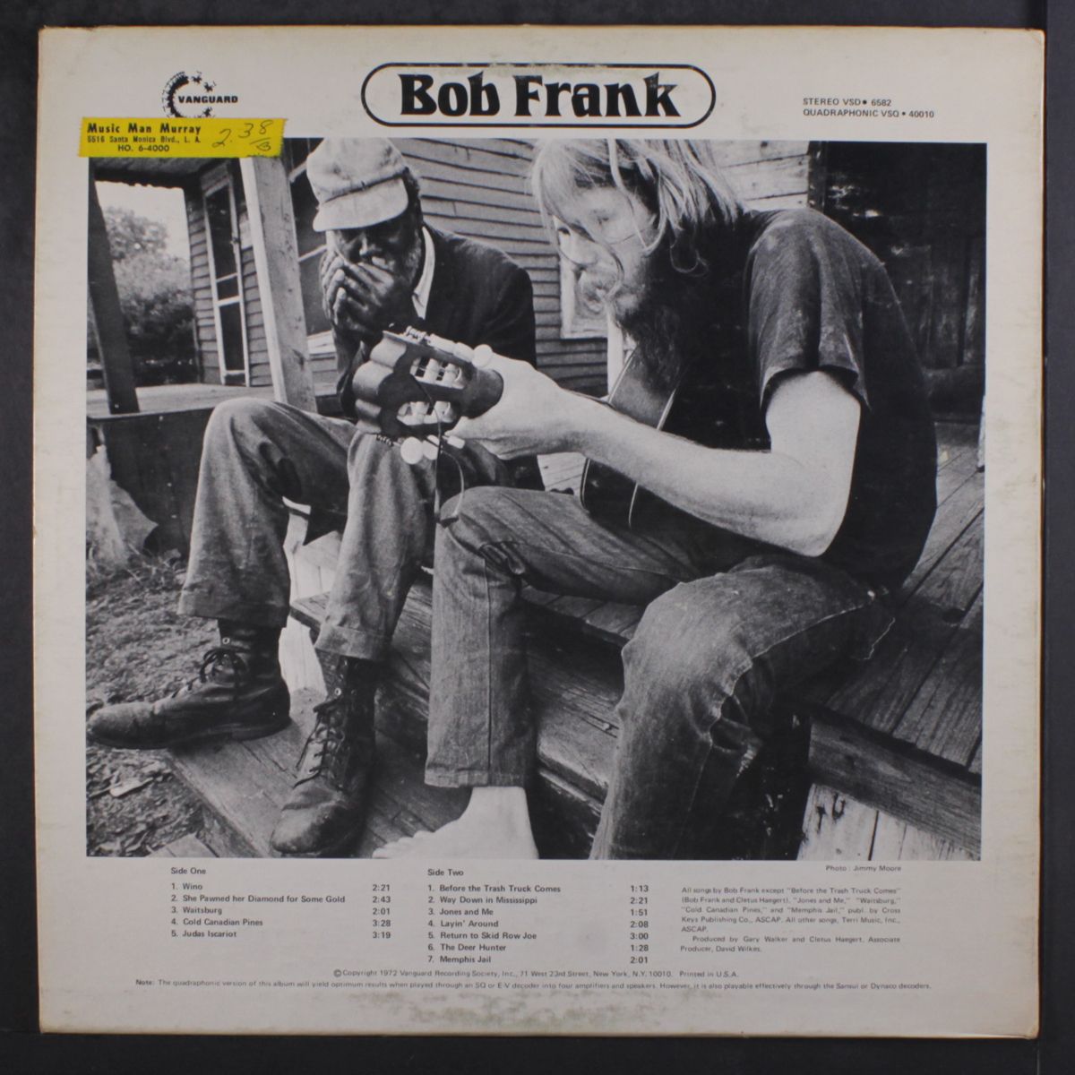 bob frank by BOB FRANK