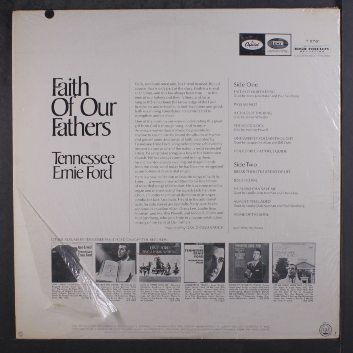 faith of our fathers by TENNESSEE ERNIE FORD