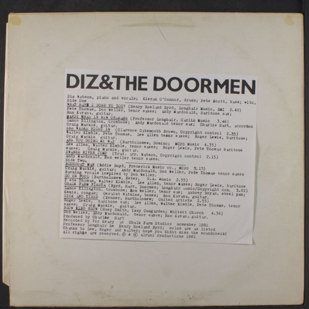 bluecoat man by DIZ & DOORMEN